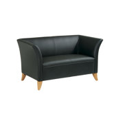 Leather Love Seat