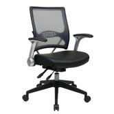 Professional Air Grid Back Managers Chair with Flip Arms