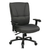 Deluxe Big and Tall Back Leather Executive Office Chair