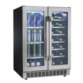Silhouette 5.0 cu.ft. Built-In Dual Zone Beverage Center