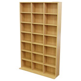 21 Cubby 588 CD / 378 DVD Media Storage Unit