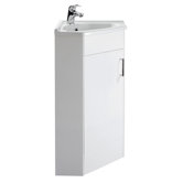 55.5cm Bathroom Vanity in High Gloss White