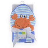 Just Born 4 Pieces Hooded Towel and Washcloth Sets