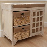 2 Drawer and 1 Door Seated Cabinet