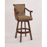 Brandon 30" Cherry Swivel Bar Stool