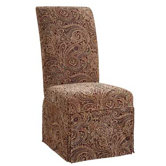 Classic Seating Tapestry Dining Chair Skirted Slipcover