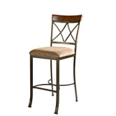 Cafe Hamilton 29" Barstool in Brushed Faux Medium Cherry