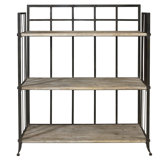 Driftwood 3-Shelf Open Display Unit