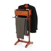 Marquis Cherry Men's Valet Stand