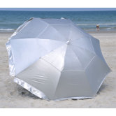8' Deluxe Dual Canopy Beach Umbrella