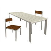 Luma 3 Piece Dining Set