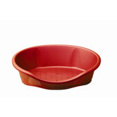 Dido Plastic Dog / Cat Bed in Red