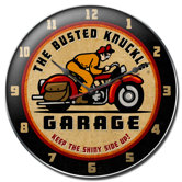 Busted Knuckle Garage Motorcycle Clock