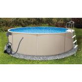 Round Rugged Steel Pool Package