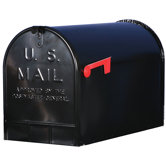 Jumbo Galvanized Steel Rural Mailbox