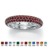 Birthstone Eternity Band