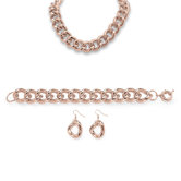 3 Piece Curb Link Chain Set