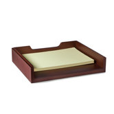 Stack and Style Wood Letter Tray