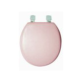 Solid Soft Toilet Seat in Pink