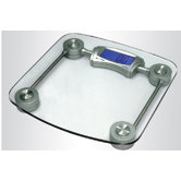 Glass Digital Bathroom Scale with Rod Frame