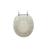 Polyresin Toilet Seat in White