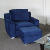 Benno Chair and Ottoman