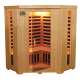 3-4 Person Corner Carbon Sauna