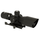 3-9X40 Dual Illuminated Scope with Cut Sunshade / Rangefinder