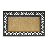 Wrought Iron and Coir Mat