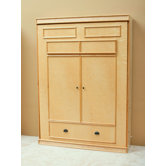Transitional Birch Murphy Bed