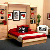 Euro Birch Murphy Bed