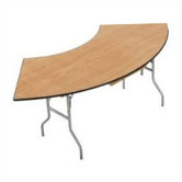 Serpentine Folding Table