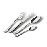 Blues Dessert Fork in Satin