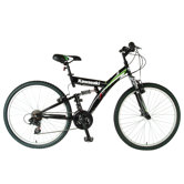 KDX126FS Men's Dual Suspension 21-Speed Mountain Bike