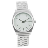 Men's Time Teller Watch with White Dial