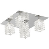 Pyton 5 Light Semi Flush Ceiling Light