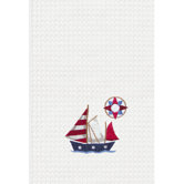 Sailboat Kitchen Towel - Set of 2