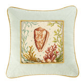 Natural Shells Cone Shell Pillow