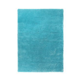 Soft Glamour Light Blue Shag Rug