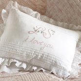 P.S. I Love You Boudoir Pillow