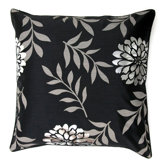 Indus Cushion Cover in Black