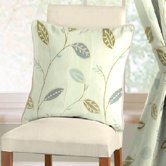 Leonie Cushion Cover in Duck Egg