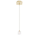 1 Light Krystall Ellipse Pendant