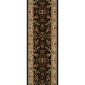 Brilliant Farwell Black Rug