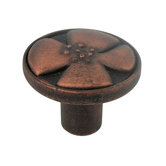Modern Settings Bloom Distressed Knob