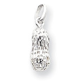 Sterling Silver Peanut Charm