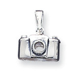 Sterling Silver Antiqued Camera Charm