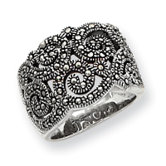 Sterling Silver Marcasite Ring
