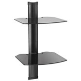 On Wall AV Component with Two Shelves