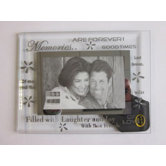 Moments Bevelled Glass Memories Photo Frame